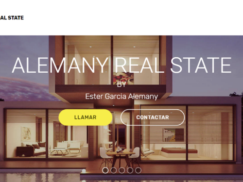 Alemany Real Estate / Landing Page inmobiliaria