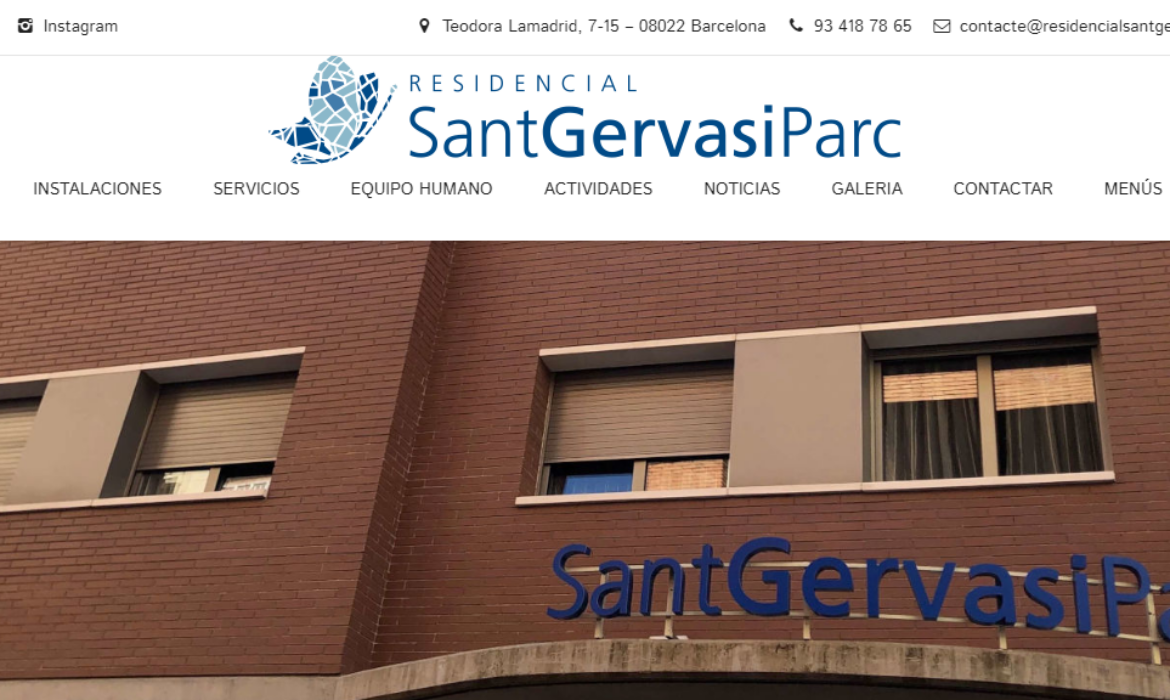 Residencial Sant Gervasi / Web corporativa